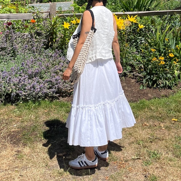 Zara Linen Vest - Picture 3 of 3